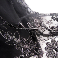 Wysokiej jakości czarna suknia ślubna